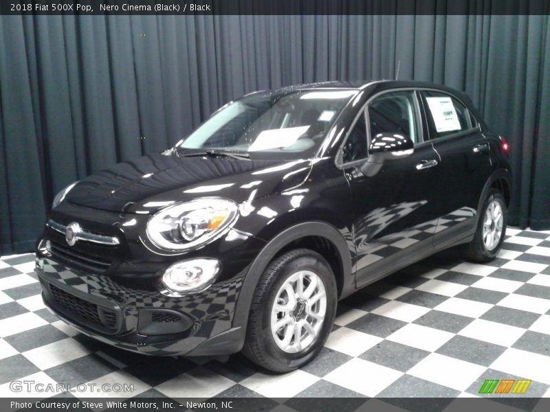 Nero Cinema (Black) / Black 2018 Fiat 500X Pop