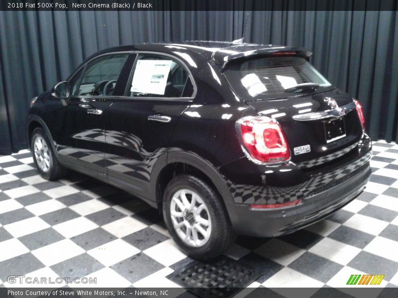 Nero Cinema (Black) / Black 2018 Fiat 500X Pop