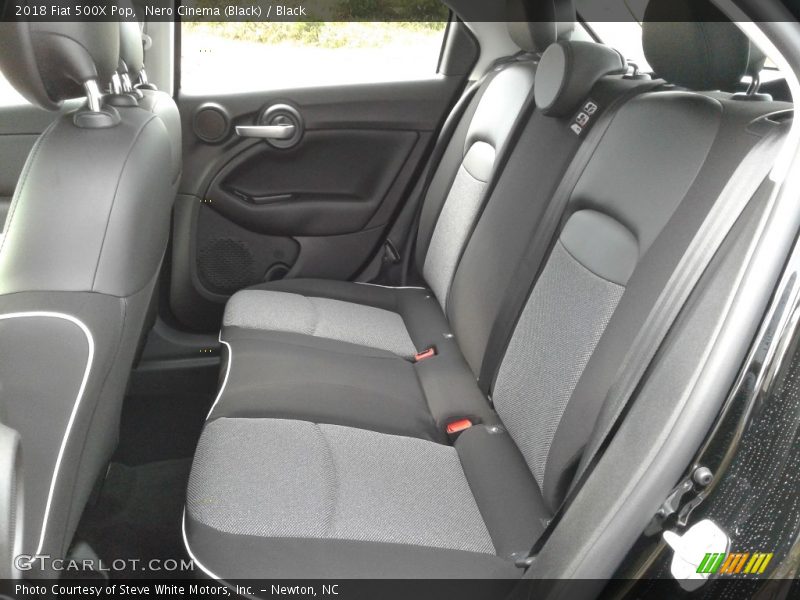 Rear Seat of 2018 500X Pop