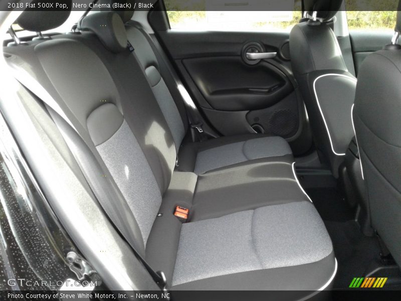 Rear Seat of 2018 500X Pop