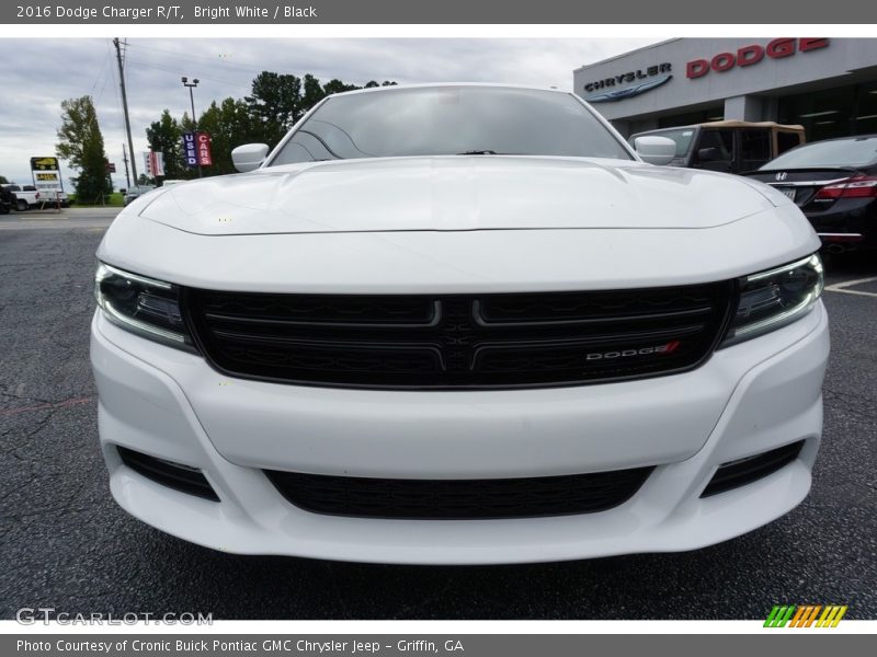 Bright White / Black 2016 Dodge Charger R/T