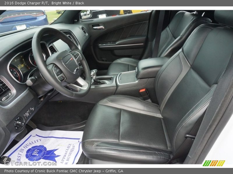 Bright White / Black 2016 Dodge Charger R/T
