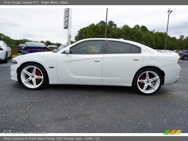 Bright White / Black 2016 Dodge Charger R/T