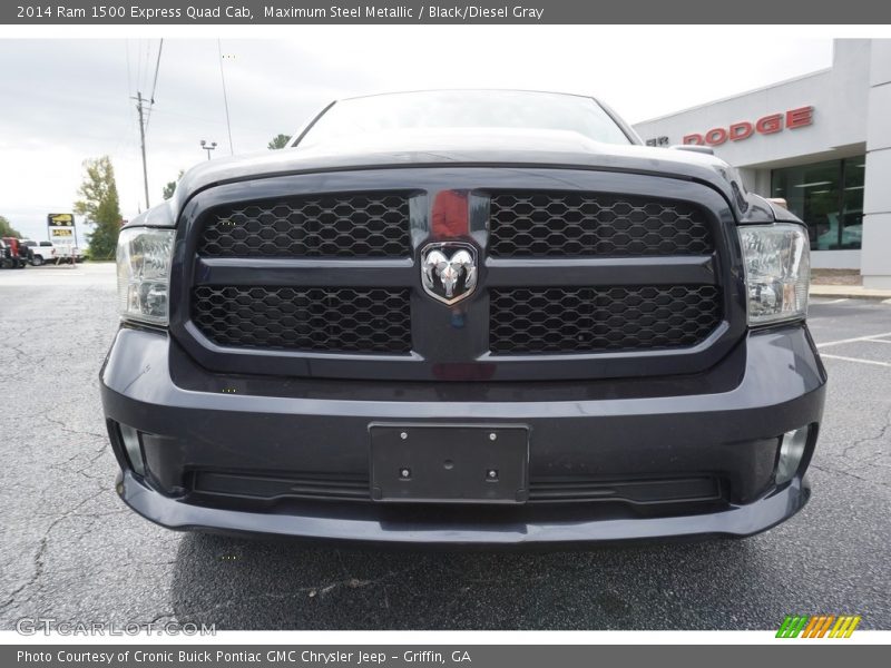 Maximum Steel Metallic / Black/Diesel Gray 2014 Ram 1500 Express Quad Cab