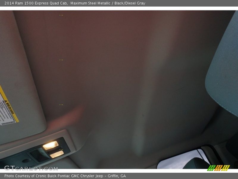 Maximum Steel Metallic / Black/Diesel Gray 2014 Ram 1500 Express Quad Cab