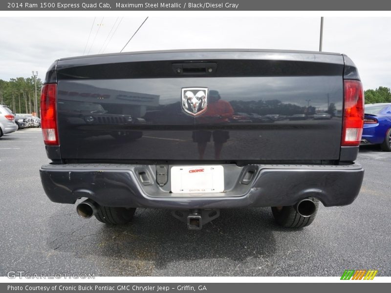 Maximum Steel Metallic / Black/Diesel Gray 2014 Ram 1500 Express Quad Cab