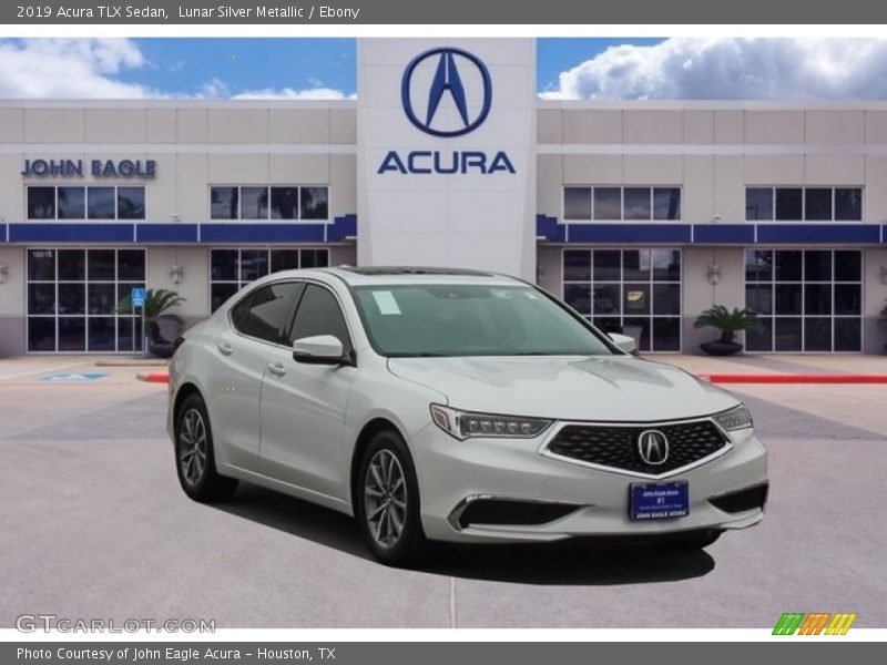 Lunar Silver Metallic / Ebony 2019 Acura TLX Sedan