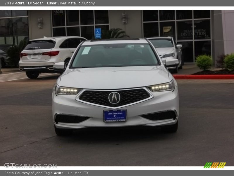 Lunar Silver Metallic / Ebony 2019 Acura TLX Sedan
