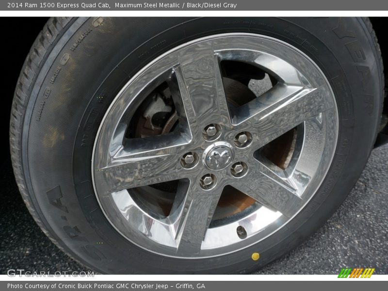 Maximum Steel Metallic / Black/Diesel Gray 2014 Ram 1500 Express Quad Cab