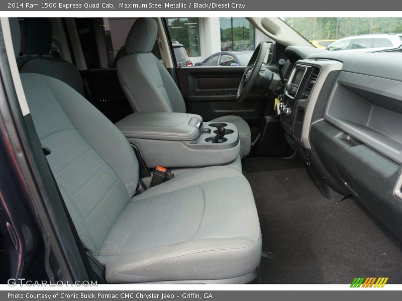 Maximum Steel Metallic / Black/Diesel Gray 2014 Ram 1500 Express Quad Cab