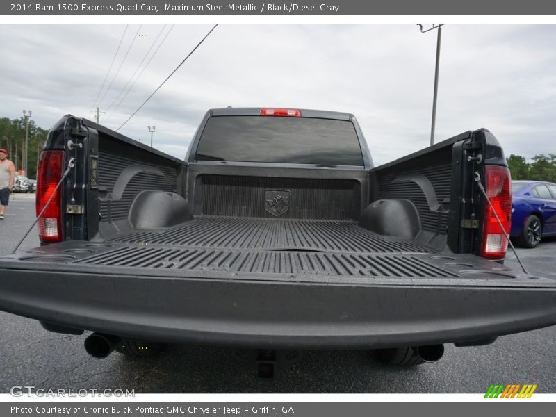 Maximum Steel Metallic / Black/Diesel Gray 2014 Ram 1500 Express Quad Cab