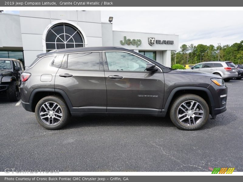 Granite Crystal Metallic / Black 2019 Jeep Compass Latitude