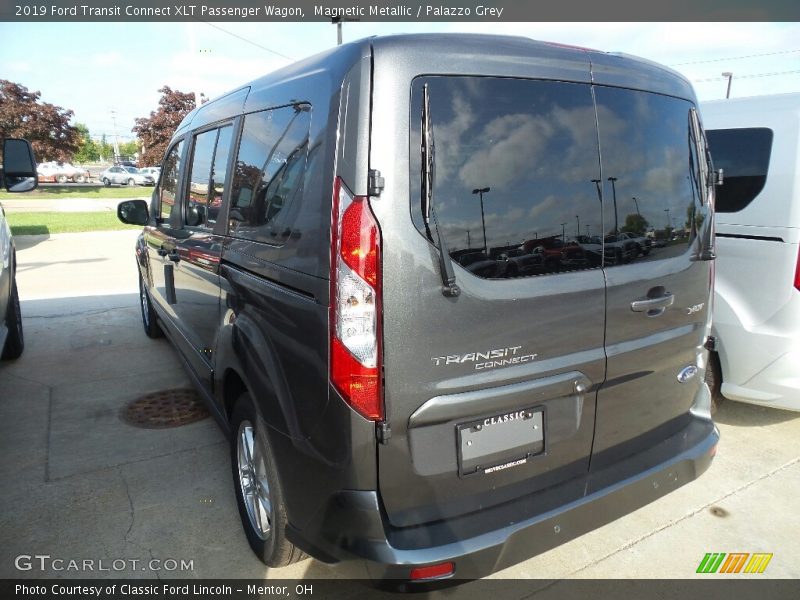 Magnetic Metallic / Palazzo Grey 2019 Ford Transit Connect XLT Passenger Wagon