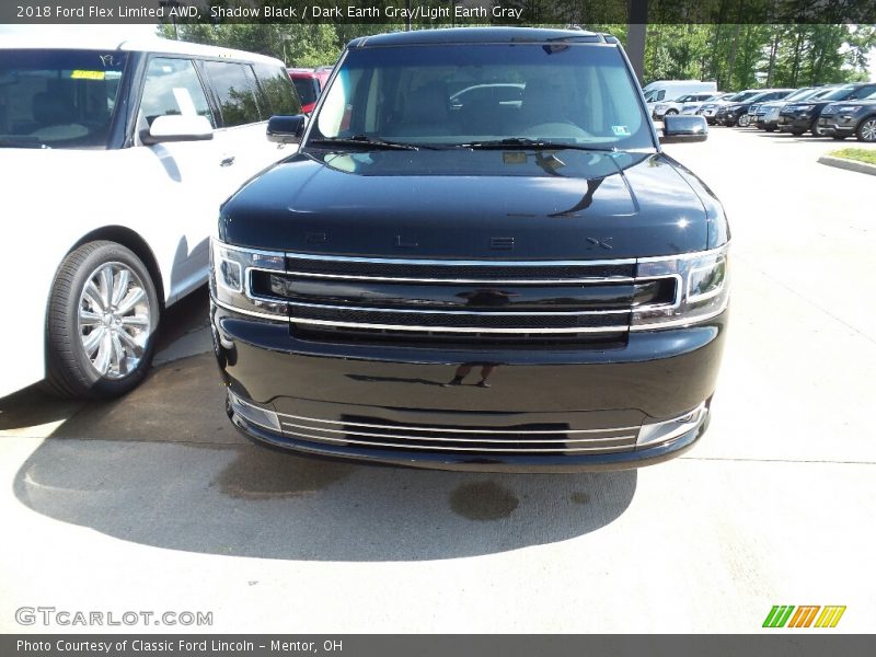 Shadow Black / Dark Earth Gray/Light Earth Gray 2018 Ford Flex Limited AWD