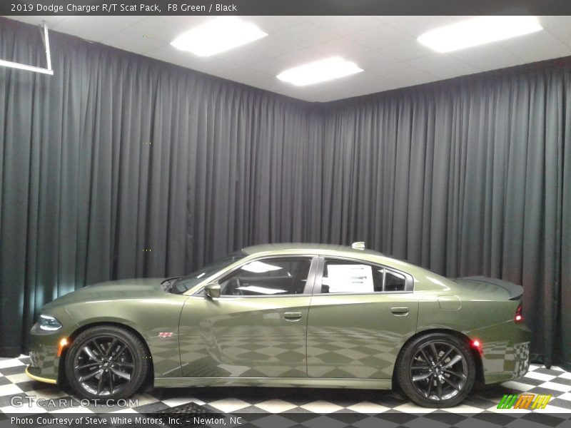 F8 Green / Black 2019 Dodge Charger R/T Scat Pack