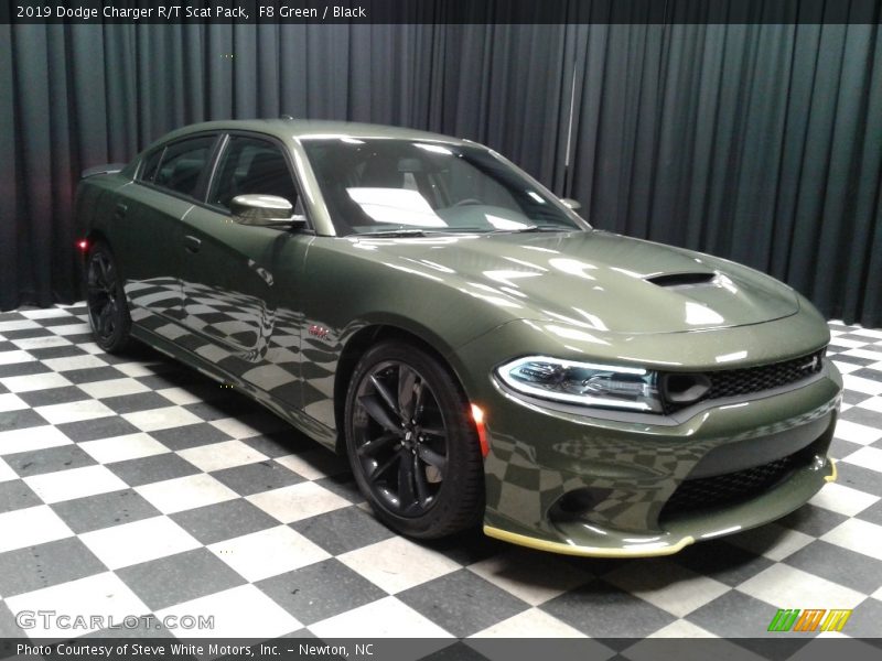 F8 Green / Black 2019 Dodge Charger R/T Scat Pack