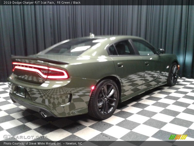 F8 Green / Black 2019 Dodge Charger R/T Scat Pack