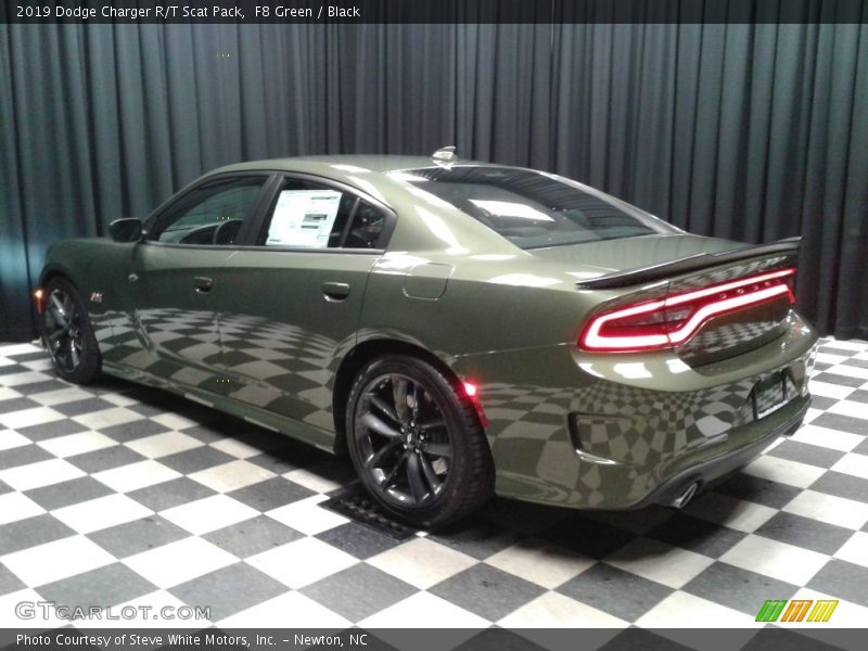 F8 Green / Black 2019 Dodge Charger R/T Scat Pack