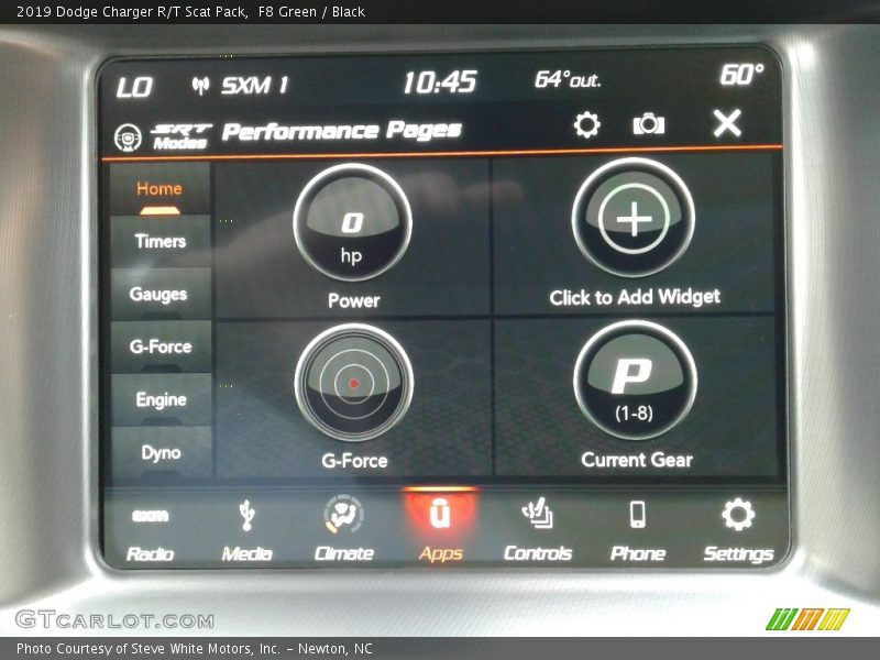 F8 Green / Black 2019 Dodge Charger R/T Scat Pack