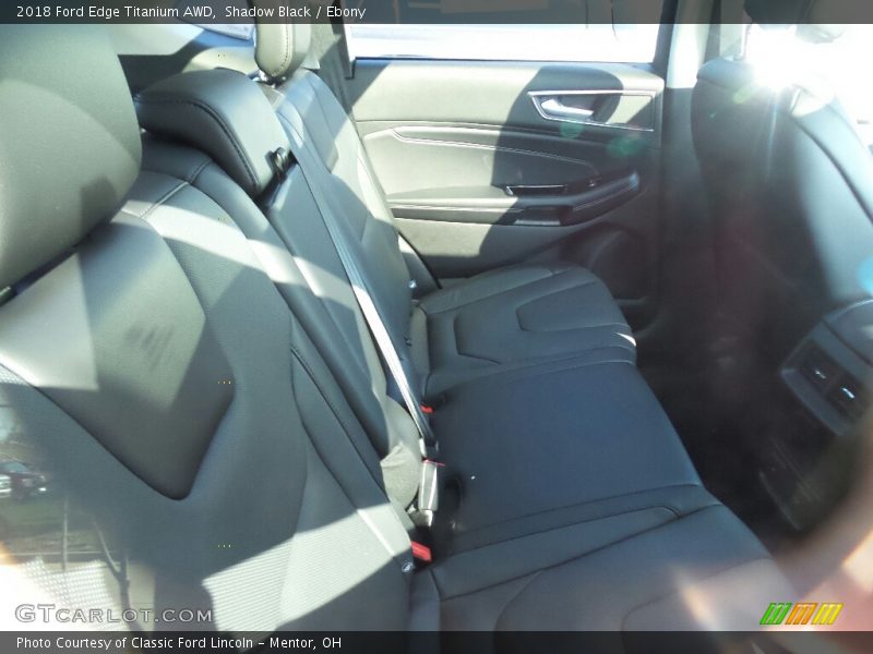 Shadow Black / Ebony 2018 Ford Edge Titanium AWD