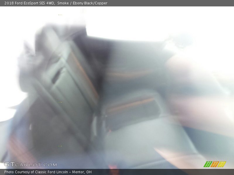 Smoke / Ebony Black/Copper 2018 Ford EcoSport SES 4WD