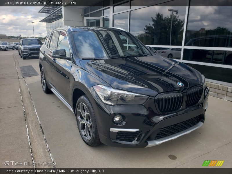 Jet Black / Black 2018 BMW X1 xDrive28i