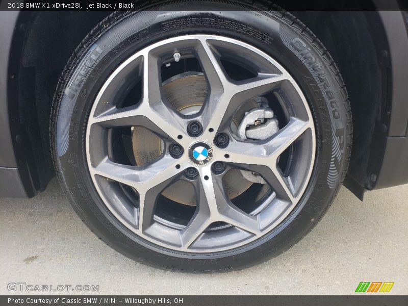 Jet Black / Black 2018 BMW X1 xDrive28i