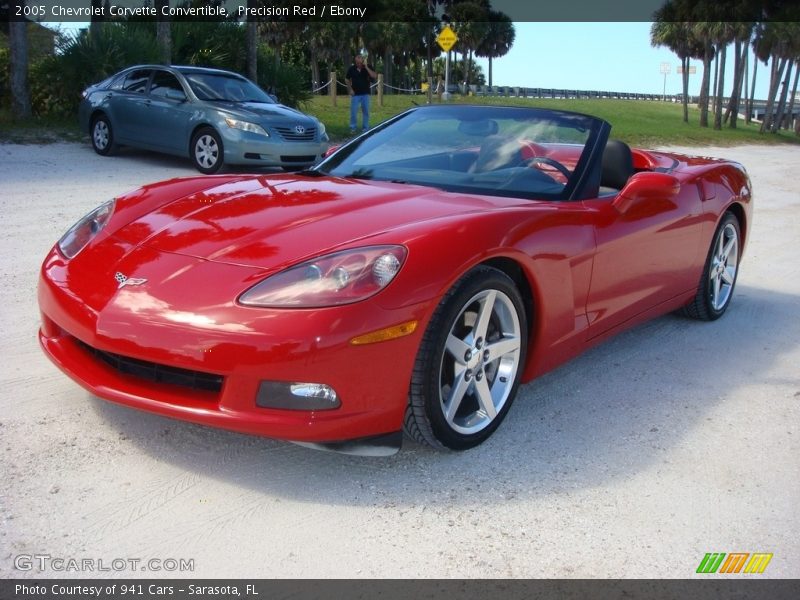 Precision Red / Ebony 2005 Chevrolet Corvette Convertible