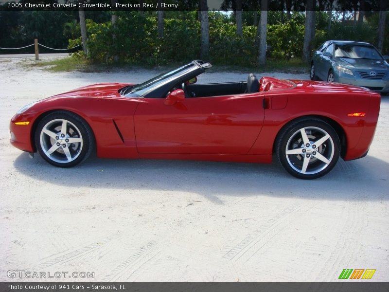 Precision Red / Ebony 2005 Chevrolet Corvette Convertible