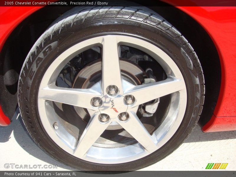 Precision Red / Ebony 2005 Chevrolet Corvette Convertible