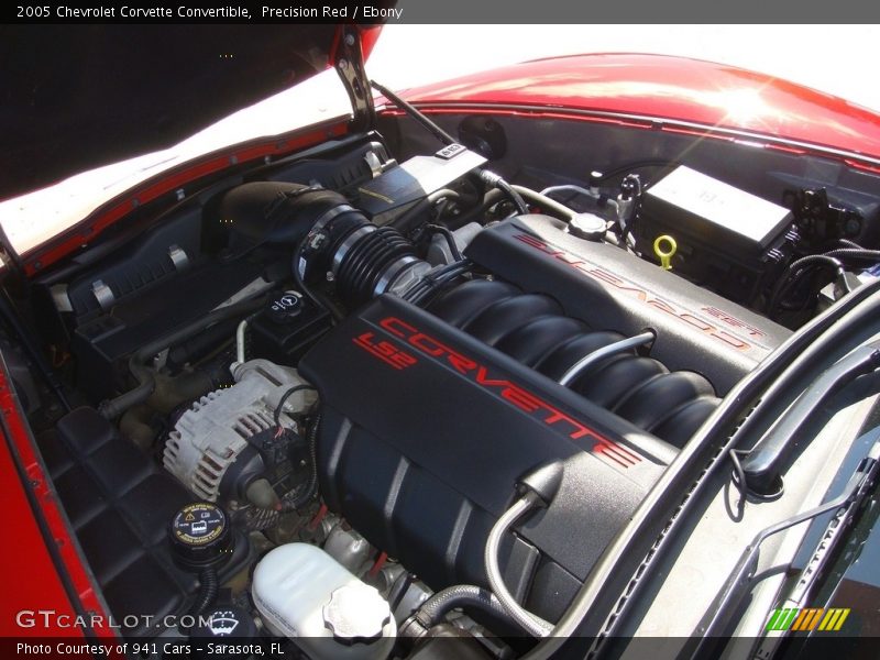 Precision Red / Ebony 2005 Chevrolet Corvette Convertible