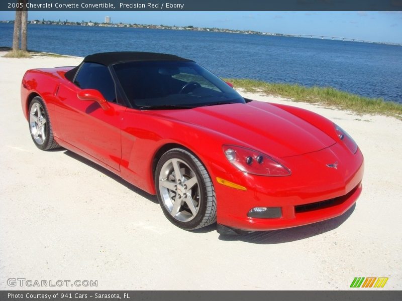Front 3/4 View of 2005 Corvette Convertible