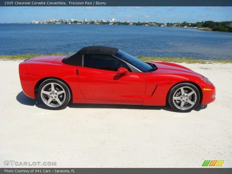 Precision Red / Ebony 2005 Chevrolet Corvette Convertible