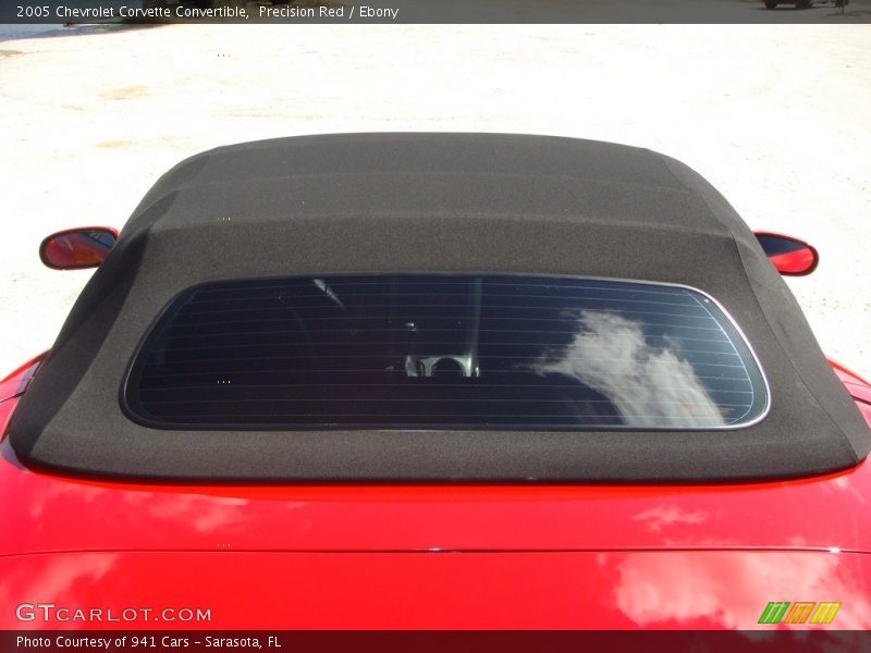 Precision Red / Ebony 2005 Chevrolet Corvette Convertible