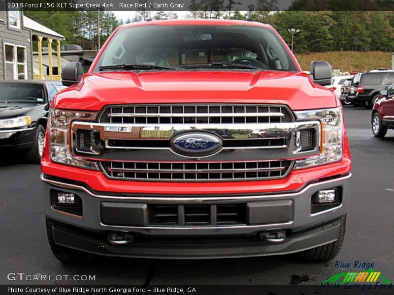 Race Red / Earth Gray 2018 Ford F150 XLT SuperCrew 4x4