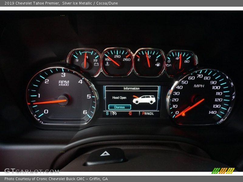 Silver Ice Metallic / Cocoa/Dune 2019 Chevrolet Tahoe Premier