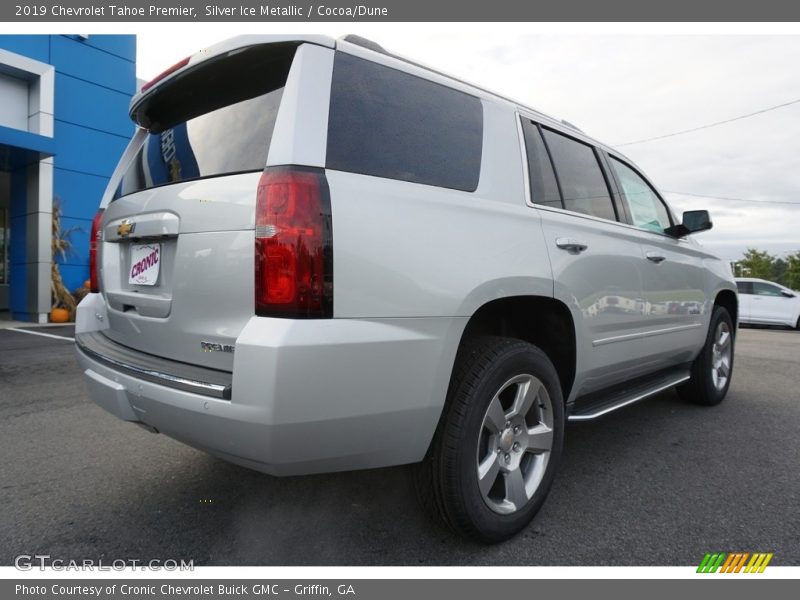 Silver Ice Metallic / Cocoa/Dune 2019 Chevrolet Tahoe Premier