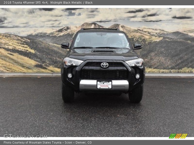 Midnight Black Metallic / Black 2018 Toyota 4Runner SR5 4x4