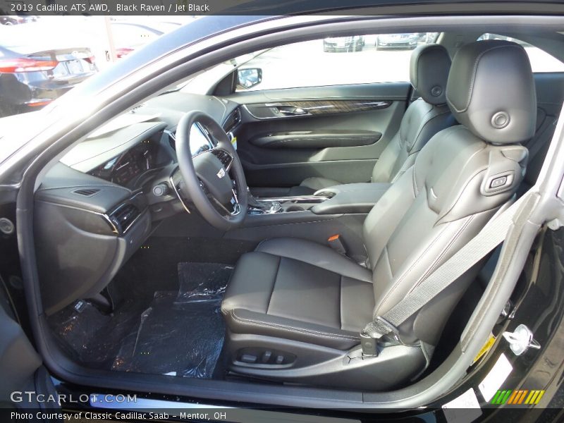  2019 ATS AWD Jet Black Interior