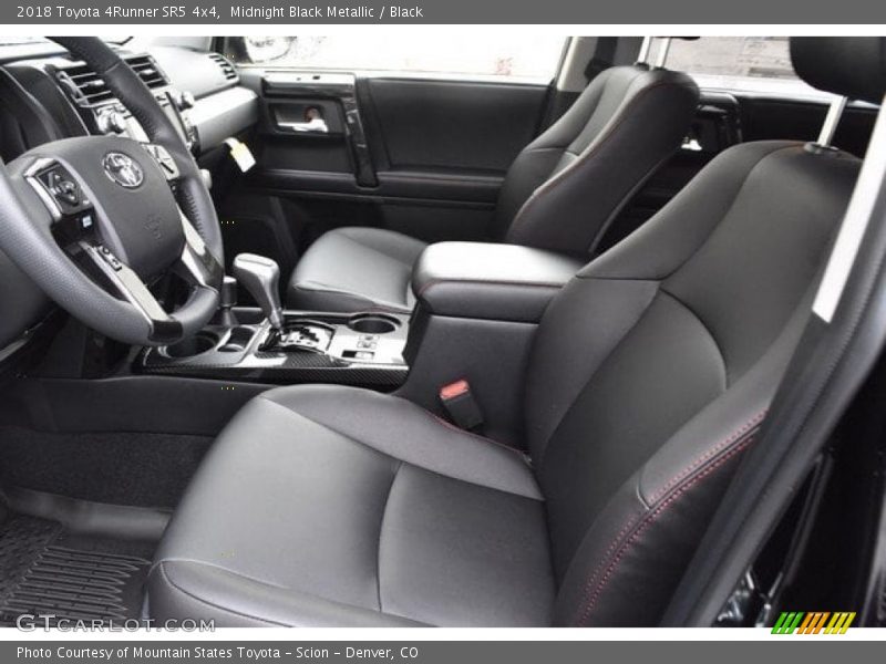 Midnight Black Metallic / Black 2018 Toyota 4Runner SR5 4x4