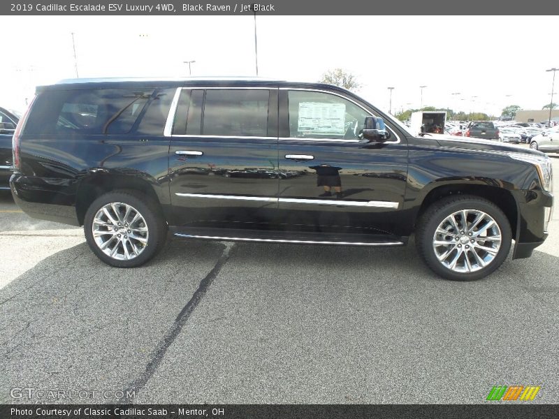 Black Raven / Jet Black 2019 Cadillac Escalade ESV Luxury 4WD