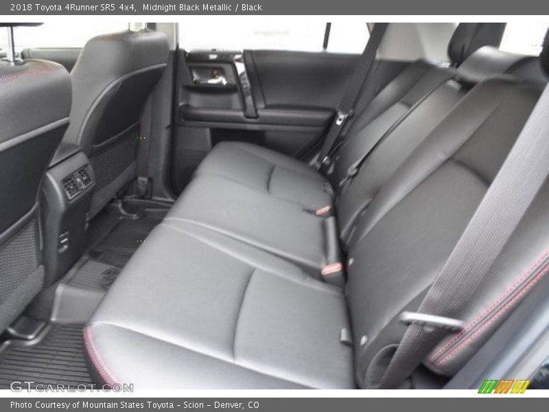 Midnight Black Metallic / Black 2018 Toyota 4Runner SR5 4x4