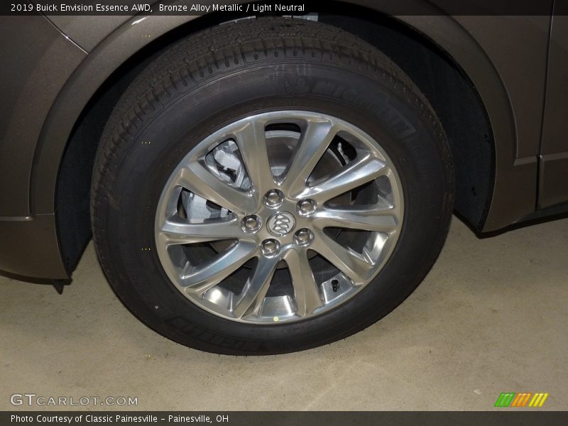 Bronze Alloy Metallic / Light Neutral 2019 Buick Envision Essence AWD