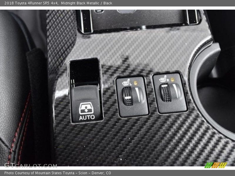 Midnight Black Metallic / Black 2018 Toyota 4Runner SR5 4x4
