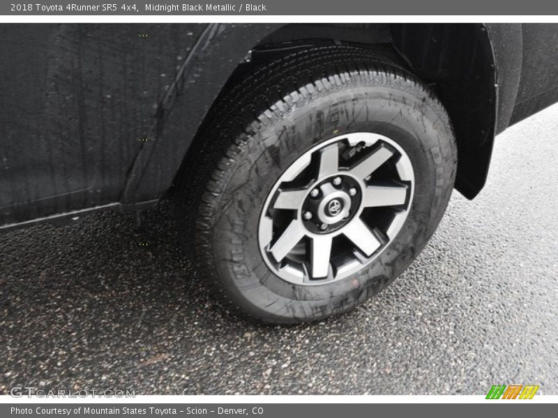 Midnight Black Metallic / Black 2018 Toyota 4Runner SR5 4x4