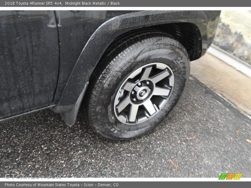 Midnight Black Metallic / Black 2018 Toyota 4Runner SR5 4x4