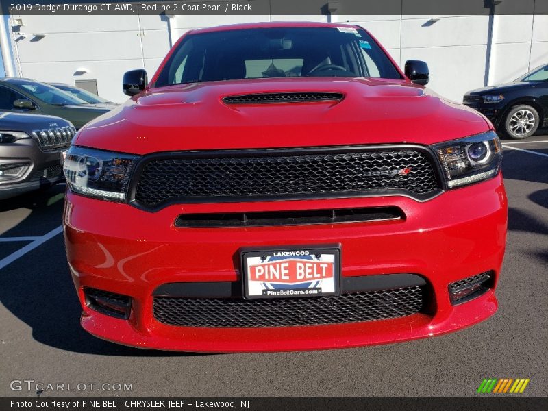 Redline 2 Coat Pearl / Black 2019 Dodge Durango GT AWD