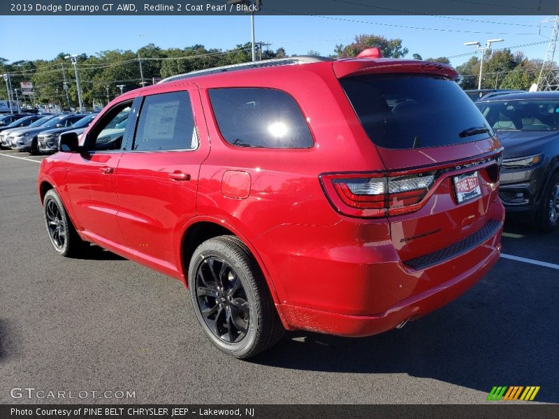 Redline 2 Coat Pearl / Black 2019 Dodge Durango GT AWD