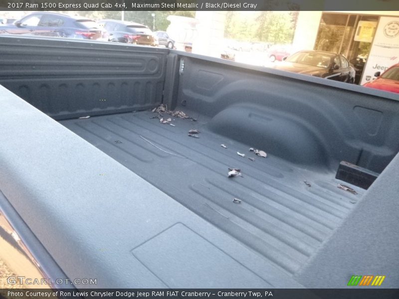 Maximum Steel Metallic / Black/Diesel Gray 2017 Ram 1500 Express Quad Cab 4x4