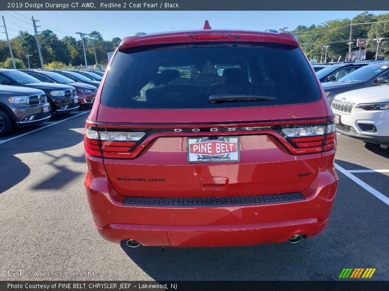 Redline 2 Coat Pearl / Black 2019 Dodge Durango GT AWD